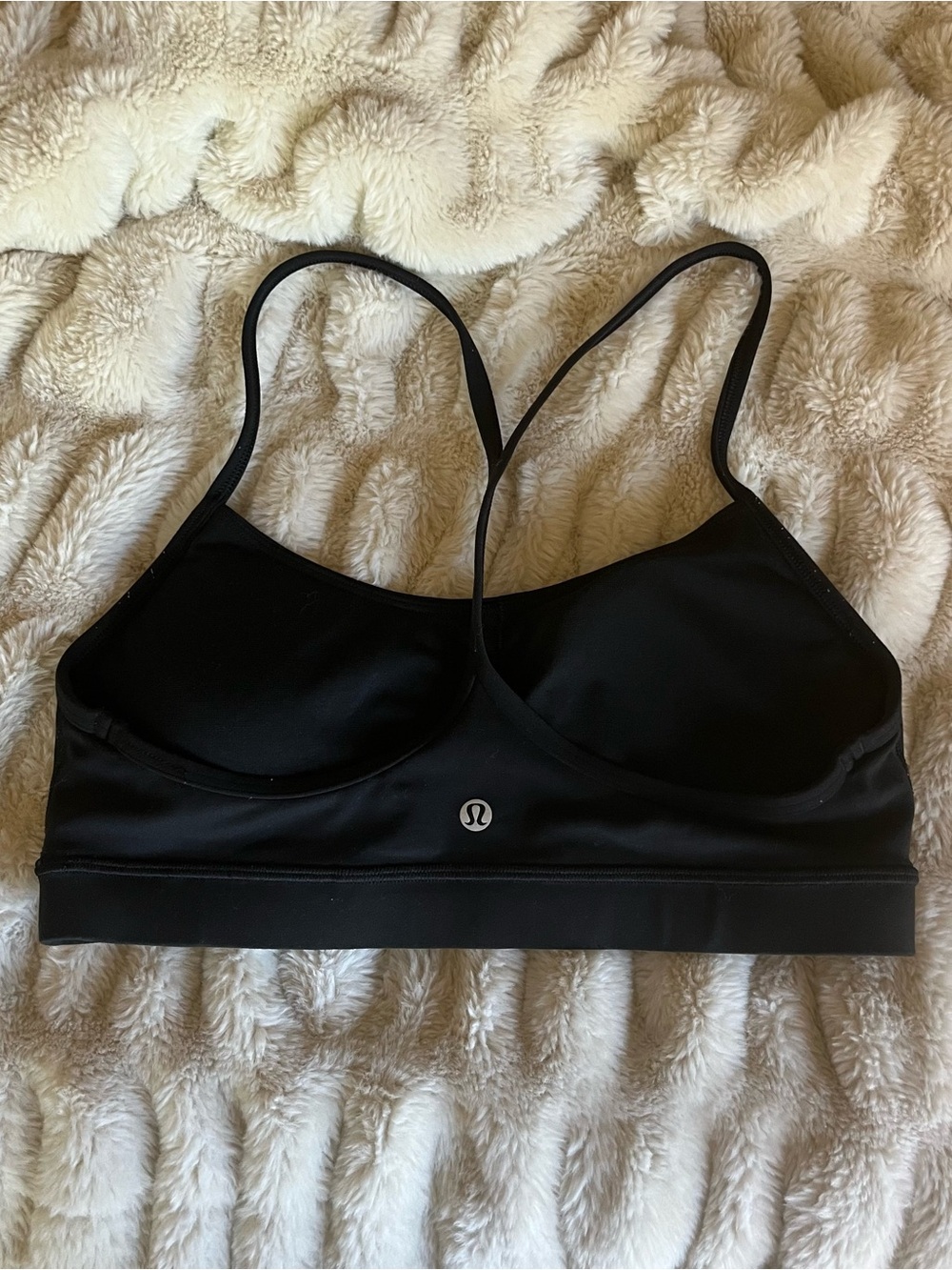 lululemon athletica Black Strappy Sports Bra